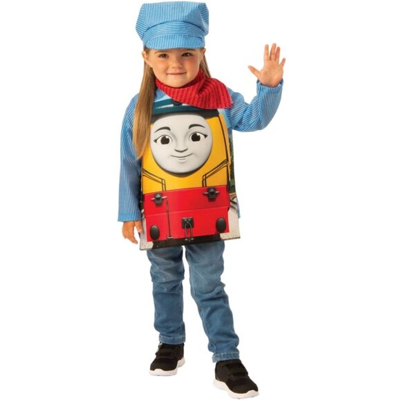 Thomas & Friends Toddler Girls Train Rebecca 3-Piece Halloween Costume 2/3T - Picture 2 of 6